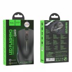 Мышь проводная Hoco GM19 Черная